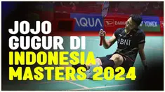 Berita video tunggal putra Indonesia, Jonatan Christie harus mengakui keunggulan Lu Guang Zu asal China. Ia harus gugur di babak pertama Indonesia Masters 2024.