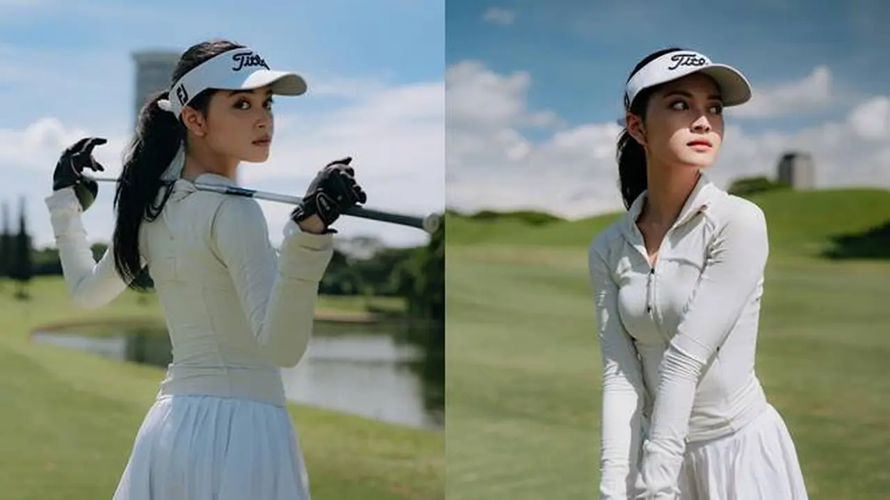 7 Potret Yoriko Angeline Geluti Hobi Main Golf Ini Selalu Tampil Menawan