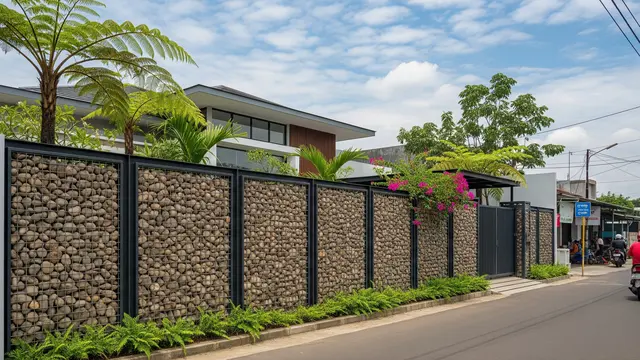 Desain Pagar Rumah Anti Pandang/ Ilustrasi AI