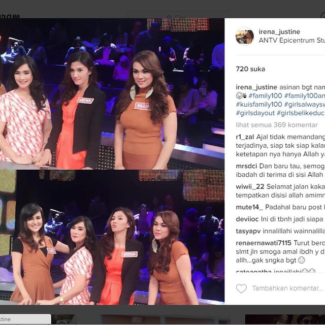 Banjir Duka Di Foto Instagram Terakhir Irena Justine Citizen6 Liputan6 Com