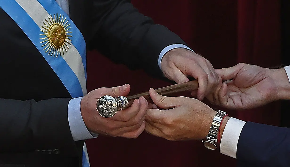 Hasil Pemilu Argentina mengejutkan para jajak pendapat yang telah memperkirakan hasil yang lebih dekat. (ALEJANDRO PAGNI / AFP)
