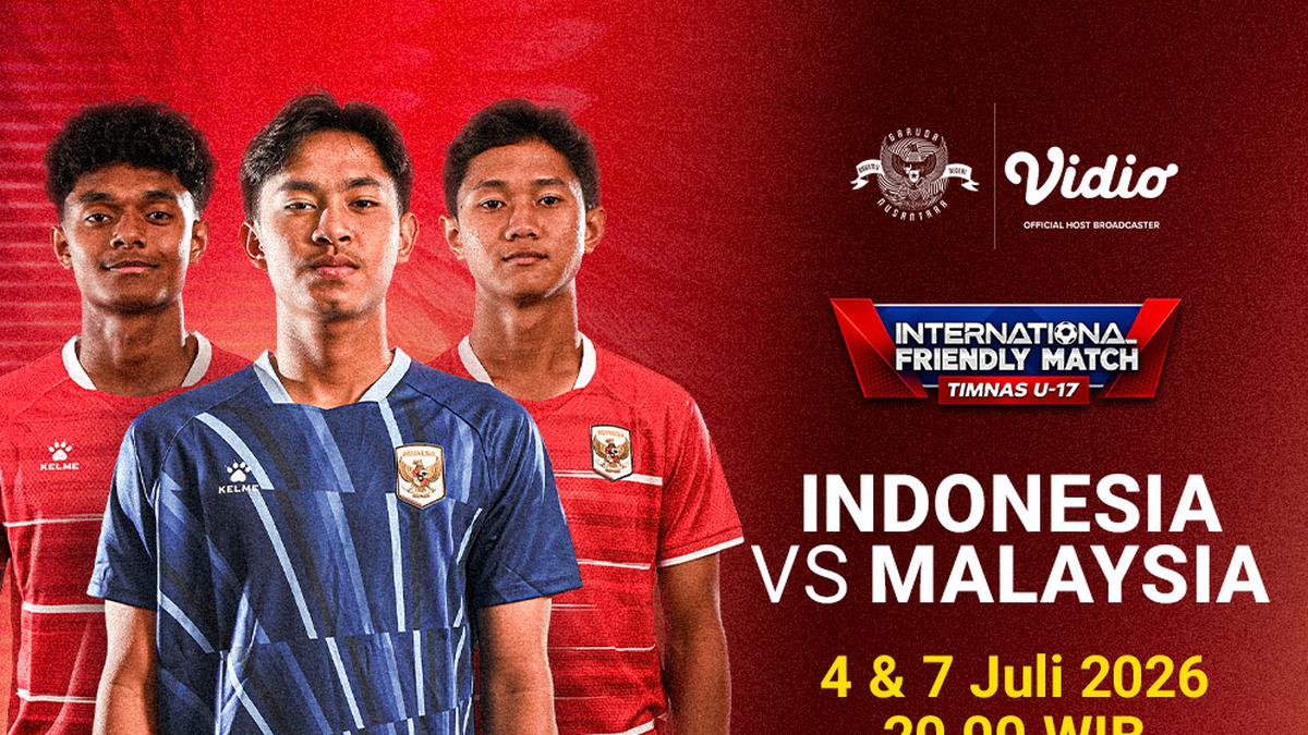 Timnas Indonesia U-17: Berhadapan dengan Malaysia U-17 Hanya di Vidio