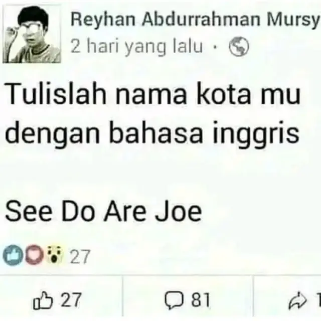 6 Nama Kota di Indonesia Diubah Jadi Bahasa Inggris Ini Kocak, Terdengar Absurd