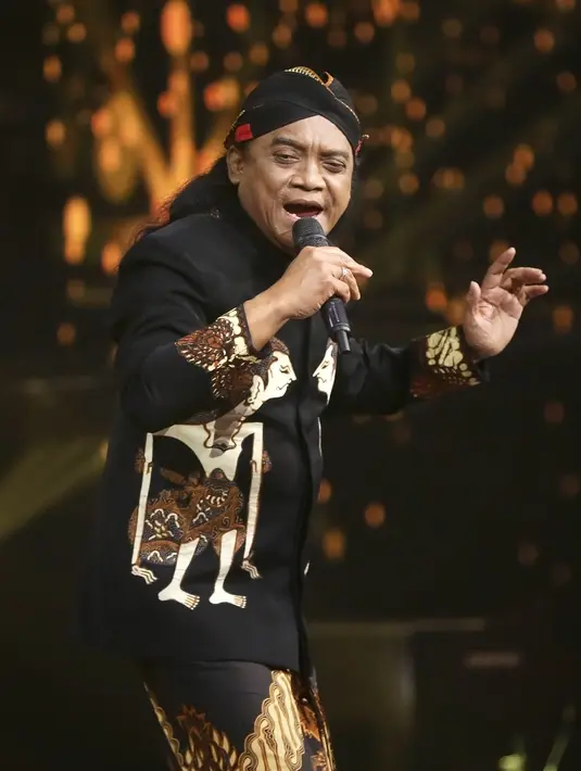 Didi Kempot acara Shopee 12.12 (Bambang E Ros/Fimela.com)