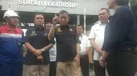 Jonan memantau kesiapan BBM di Surabaya untuk Natal 2018. Dok: Kementerian ESDM