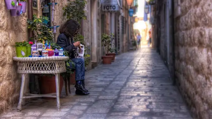 Dubrovnik, Menyesatkan Diri di Jalan Sempit Abad Pertengahan