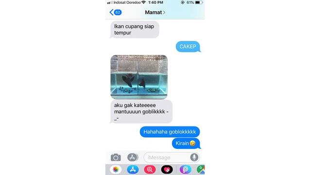 5 Percakapan Chat 'Gagal Pantun' Ini Sukses Bikin Senyum Nyengir