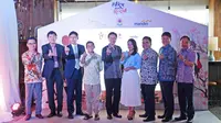 Konferensi pers Korea Travel Fair di kawasan Kuningan, Jakarta Selatan, 5 Maret 2019. (Liputan6.com/Asnida Riani)
