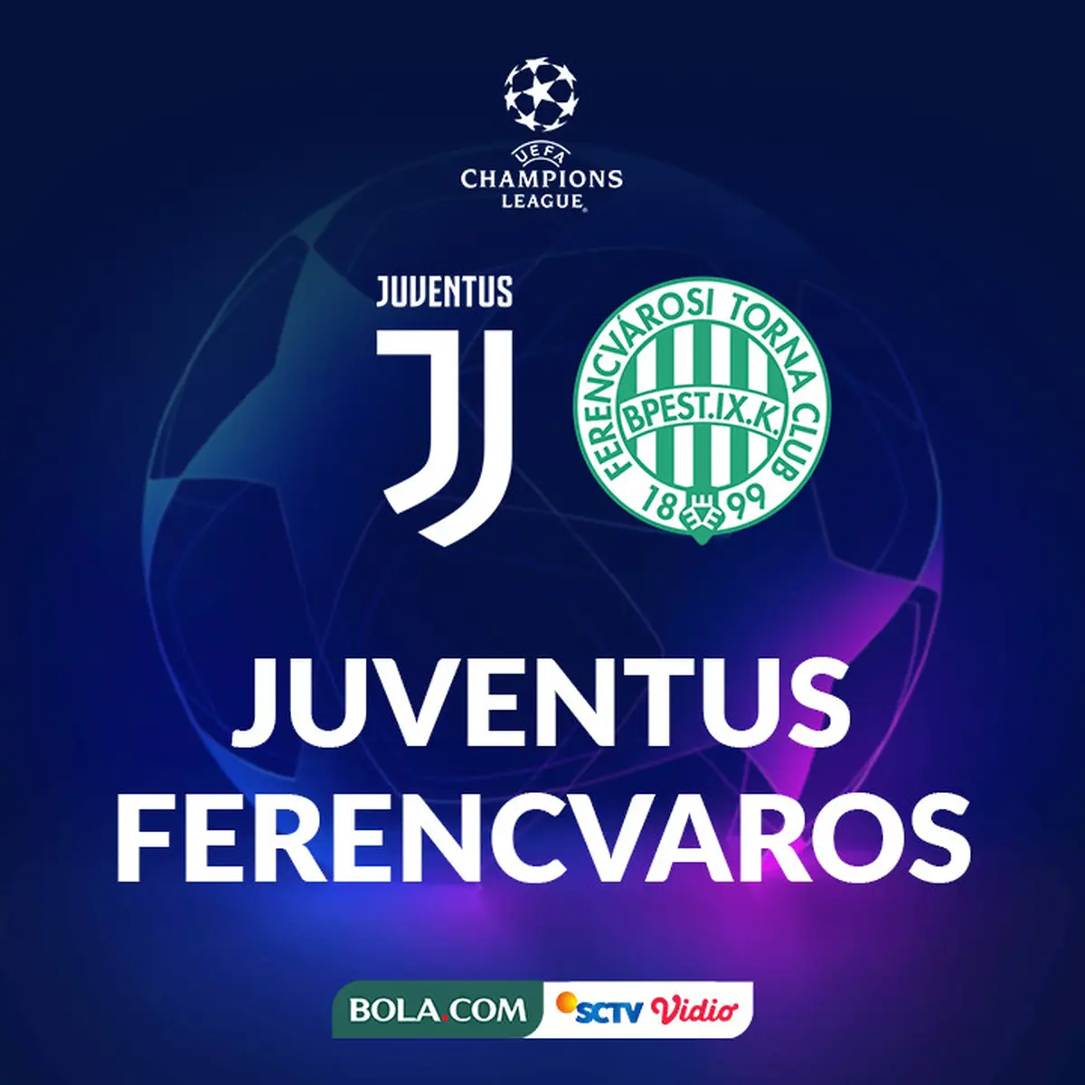 Link live streaming juventus online vs ferencvaros