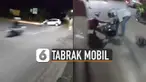 Motornya dan sebagian badan mobil hancur.