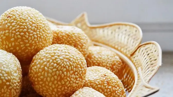 Resep Onde Onde Wijen Isi Kacang Hijau Enaknya Kebangetan Lifestyle Fimela Com