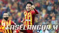 Andik Vermansah kemungkinan akan bermain lagi di Piala AFC 2016 bersama Selangor FA, bila kontraknya diperpanjang klub peserta Malaysia Super League itu. (Facebook Selangor FA)