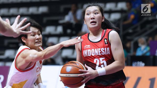Perempat Final Basket Putri Indonesia Kalah denga China