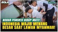 Latihan Mendadak Tegang! Timnas Indonesia U-22 Nobar Laga Penentu Nasib di SEA Games 2025