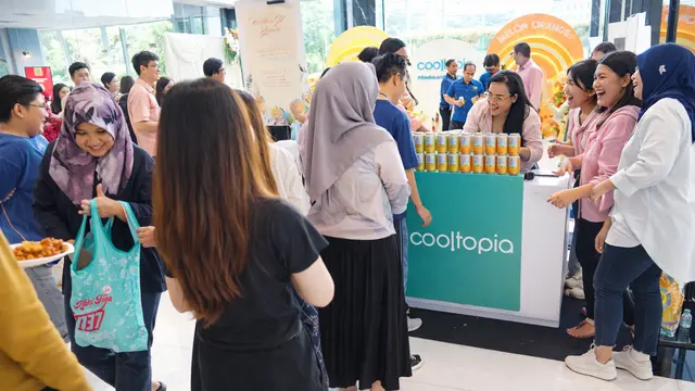 Cooltopia Perkenalkan Varian Baru Lewat Pengalaman Interaktif. dok.Kino