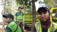 Gas Air Mata Sisa Demonstrasi Masih Terasa di Kawasan DPR