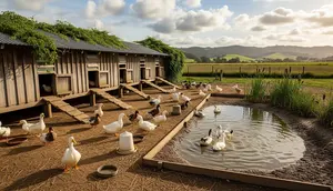 7 Ide Kandang Bebek dengan Area Kering dan Tempat Berendam, Bikin Kandang Tidak Becek