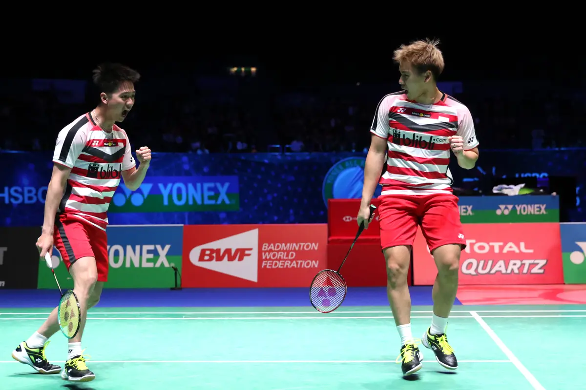 Kevin Sanjaya Sukamuljo / Marcus Fernaldi Gideon - All England
