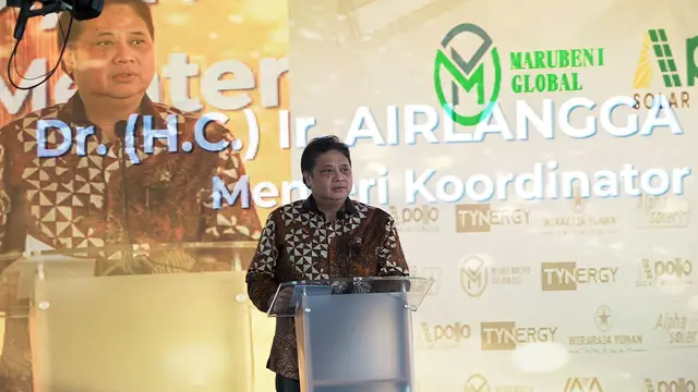 Menteri Koordinator Bidang Perekonomian Airlangga Hartarto secara resmi membuka Grand Opening of 6 Companies di Wiraraja Industrial Park yang berlokasidi kawasan Kabil, Kota Batam, Kepulauan Riau, Senin (5/6) (Istimewa)