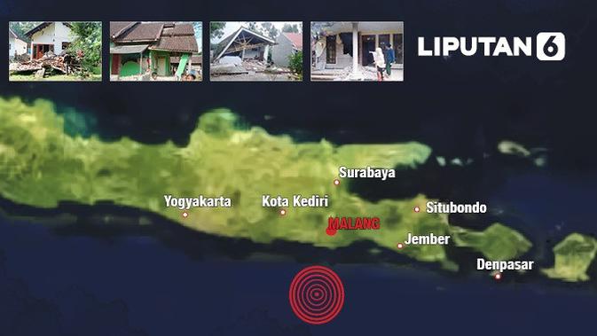 Infografis Gempa Malang Alarm Bencana Besar Berikutnya News Liputan6 Com
