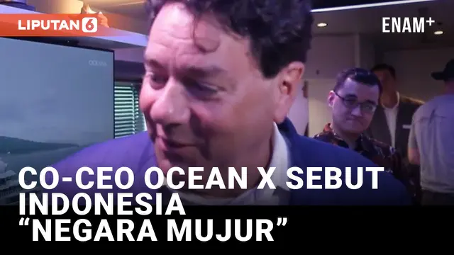 Kaya Keberagaman, Co-CEO OceanX Juluki Indonesia &lsquo;Negara Paling Beruntung&rsquo;