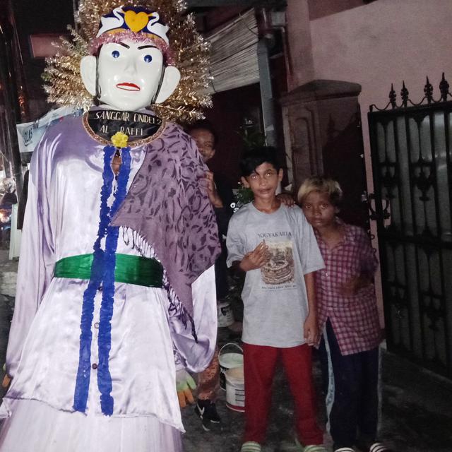 Dua Sisi Ondel Ondel Jalanan News Liputan6 Com