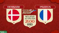 Piala Dunia 2018 Denmark Vs Prancis (Bola.com/Adreanus Titus)