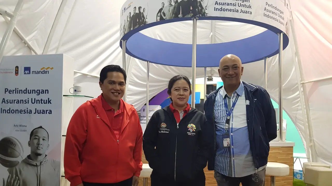 Booth Axa Mandiri di Rumah Indonesia