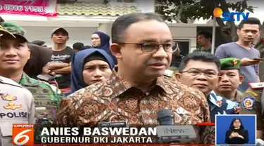 Anies menghimbau masyarakat untuk lebih waspada dan memastikan tabung gas yang digunakan aman dari kebocoran maupun kerusakan.