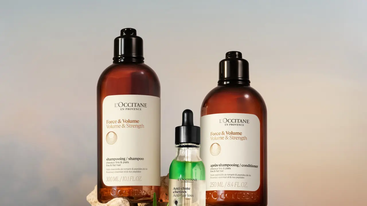 Rangkaian Produk Perawatan Terbaru dari L’OCCITANE: Volume & Strength 2025 (photo by L’OCCITANE)