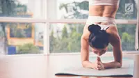 Ilustrasi Foto Sirsasana Yoga (iStockphoto)