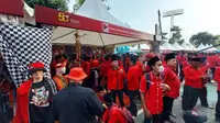 Stan dari aplikasi Media Pintar Perjuangan (MPP) hadir di puncak peringatan Bulan Bung Karno (BBK) yang dilaksanakan di Stadion Gelora Bung Karno (GBK), Senayan, Jakarta, Sabtu (24/6/2023). (Foto: Dokumentasi PDIP).