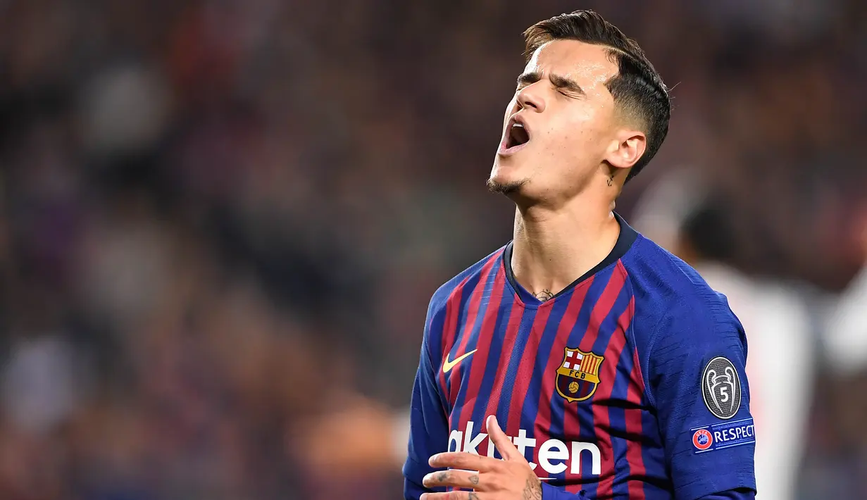 1. Philippe Coutinho – Pemain Timnas Brasil ini gagal memenuhi ekspetasi publik Camp Nou. Alhasil mantan bintang Liverpool ini dipinjamkan ke Bayern Munchen. (AFP/Jose Jordan)