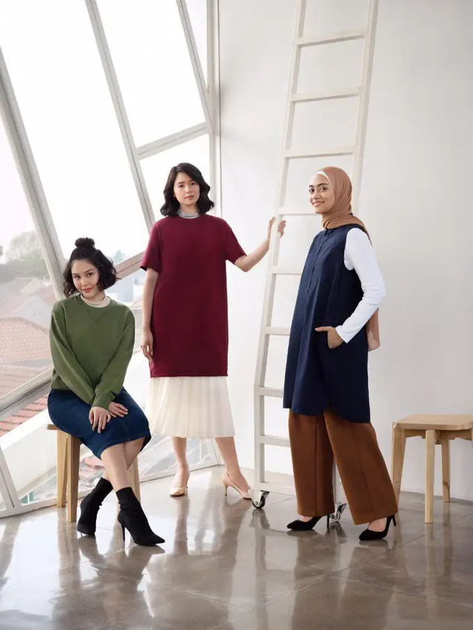 [Fimela] Vanesha Prescilla, Laura Basuki, Ayudia Bing Slamet