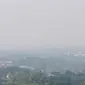 Kabut asap hasil kebakaran lahan di Riau dan kiriman dari provinsi tetangga beberapa waktu lalu. (Liputan6.com/M Syukur)