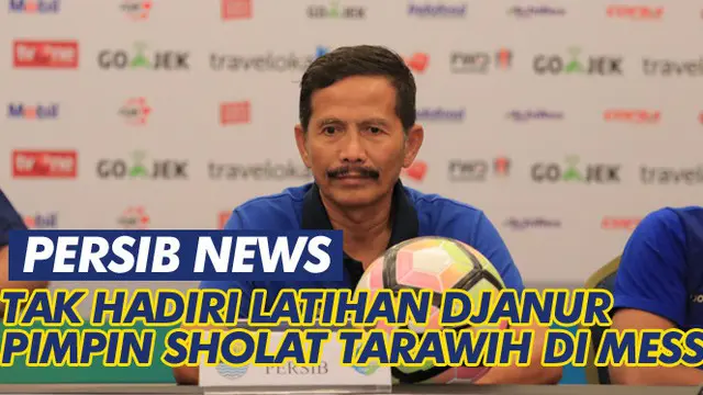 Berita video milik Voice of Bobotoh tentang Djadjang Nurdjaman pelatih Persib yang memimpin taraweh di mess Persib Bandung.