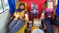 Kejar ketersediaan stok darah, Palang Merah Indonesia (PMI) Kota Tangerang, jemput bola kepada masyarakat yang ingin mendonorkan darahnya.
