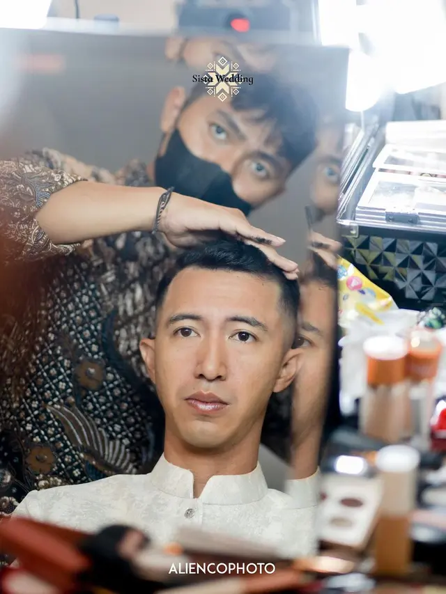 Potret Lettu Fardhana saat Lamaran dengan Ayu Ting Ting, Tampan dengan Busana Khas Melayu