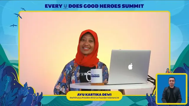 Staf Khusus Presiden RI & Co-Founder Toleransi.id, Ayu Kartika Dewi