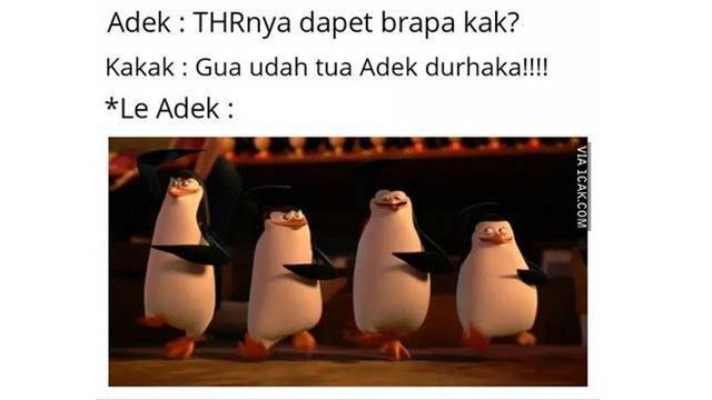 7 Meme Kocak Saat Lebaran Tiba Ini Bikin Senyum Tipis Hot