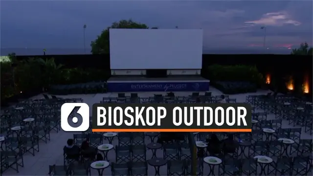 VIDEO: Penampakan Bioskop Outdoor Pertama di Yunani