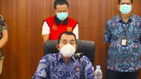 Konferensi pers penangkapan terpidana kejahatan perbankan oleh Kejati Riau. (Liputan6.com/M Syukur)