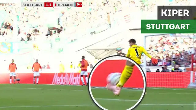 Berita video momen gol bunuh diri tercipta pada laga Bundesliga karena kiper Stuttgart, Ron-Robert Zieler, tak siap saat dioper bola dirinya sedang membenahi kaus kaki.