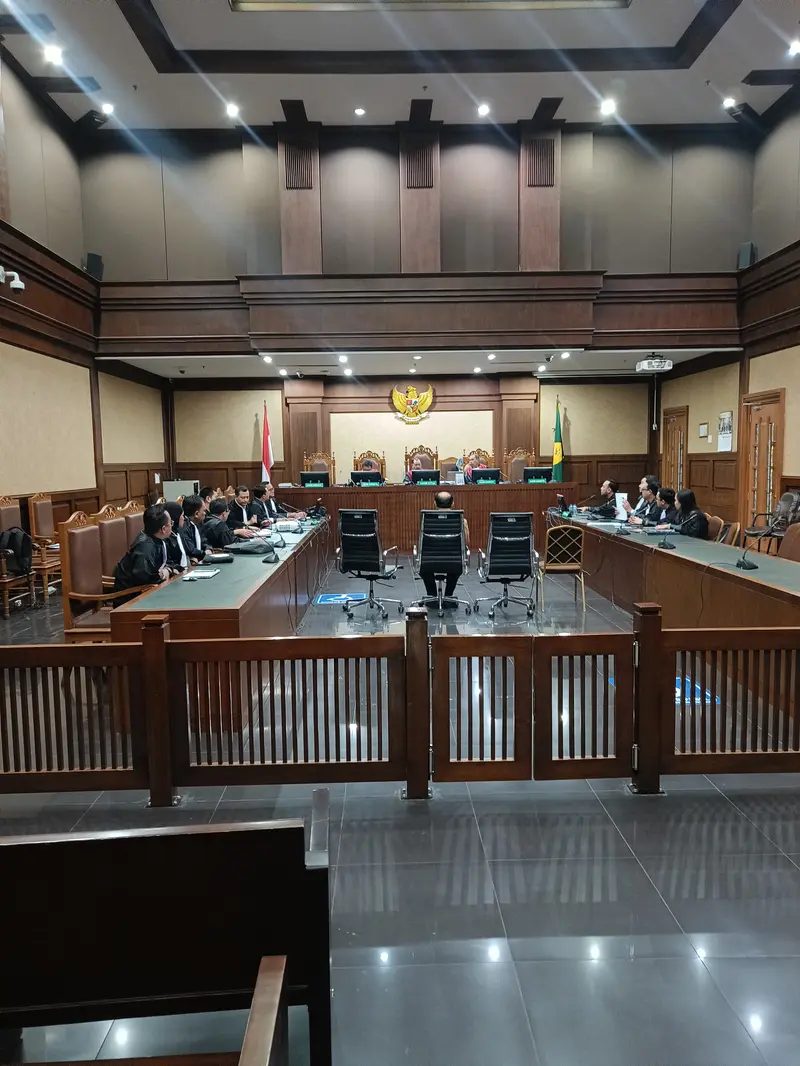 Sidang perkara gratifikasi dan Tindak Pidana Pencucian Uang (TPPU) Hakim Agung nonaktif Gazalba Saleh.