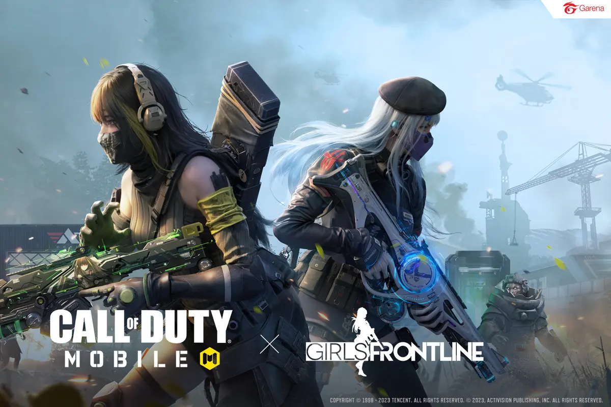 Call of Duty: Mobile menggelar kolaborasi dengan Girls' Frontline (Garena)