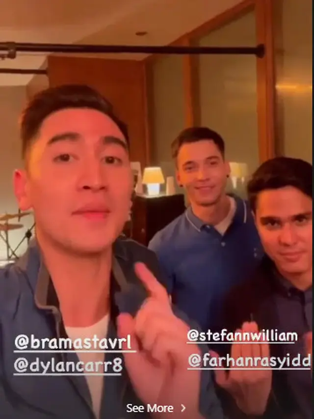 Kompak, Ini 5 Potret Verrel Bramasta dan Stefan William Ngeband Bareng