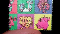 Narkoba jenis LSD penampakannya seperti stiker lucu namun bersifat halusinogen. Mungkinkan stiker lucu ini beredar di sekolah?