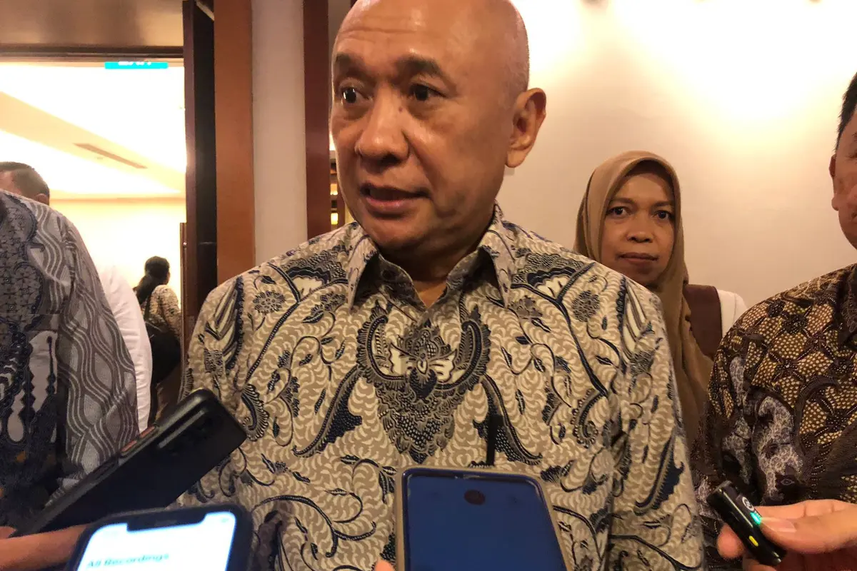 Menteri Koperasi dan UKM Teten Masduki usai melakukan penandatanganan MoU dengan RSPO, di Jakarta, Senin (10/7/2023).