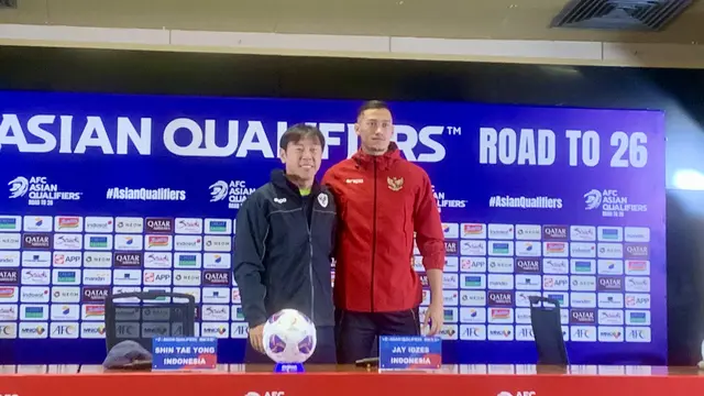 Shin Tae-yong dan Jay Idzes