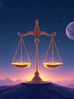 logo ramalan zodiak libra (sumber: AI generated)